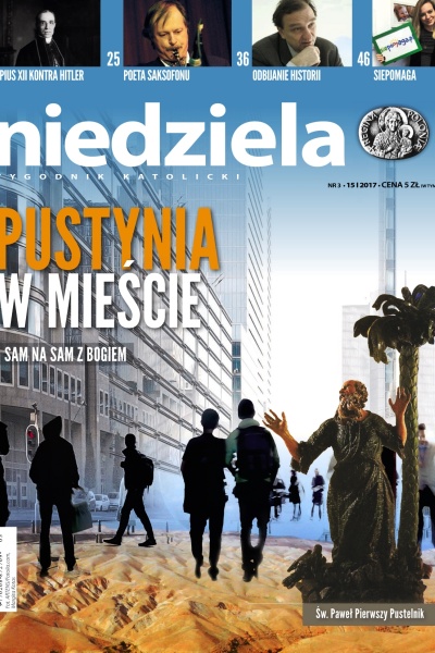 okładka tygodnika niedziela